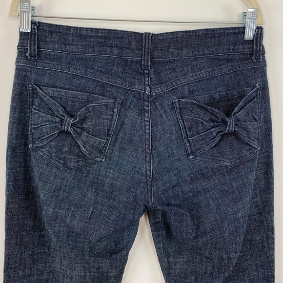 Arden B Cropped Jean Sz 10 Capri Dark Wash - Picture 1 of 8